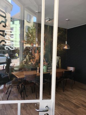 the restaurant at Sasu Juice Bar in Zurich