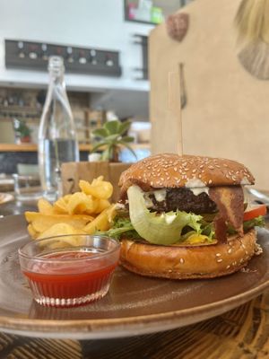   at Vegan Xpress in Mitzpe Ramon