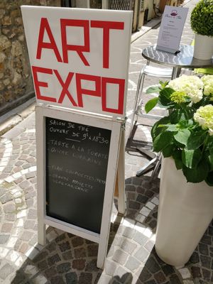 Menu at Fleur De Thé in Antibes