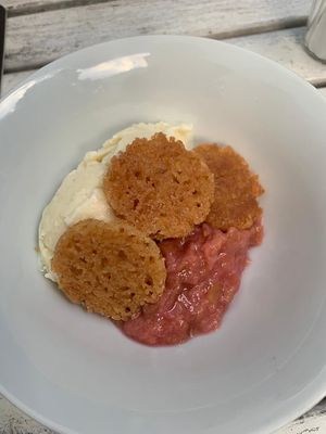 Dessert  at Wir Komplizen in Frankfurt