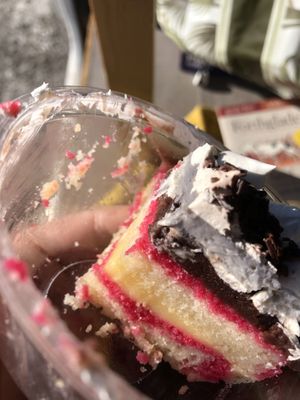 Layers!   at Radagast Vegan Bakery in Rome