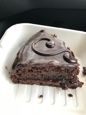 Torta Sacher  at Radagast Vegan Bakery in Rome