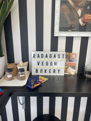   at Radagast Vegan Bakery in Rome