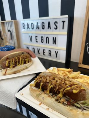   at Radagast Vegan Bakery in Rome