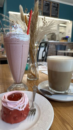   at Radagast Vegan Bakery in Rome