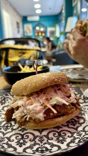   at Radagast Vegan Bakery in Rome