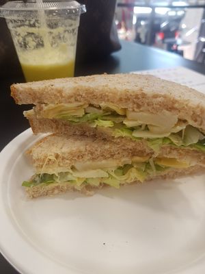 Hummus and artichokes at Radagast Vegan Bakery in Rome