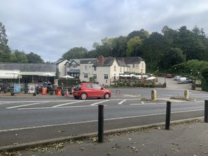 Sally’s Place from British camp car park  at Sally's Place - Kiosk in Malvern