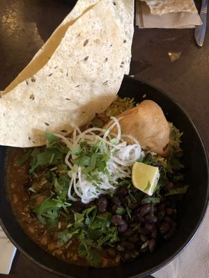 Vegan curry 139Kr  at Indian Street Food & Co - Drottninggatan in Stockholm
