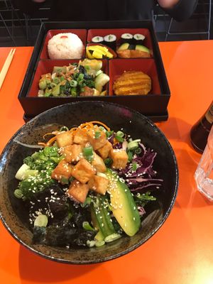 Bento box and Poké bowl at Yakinori - Bristol in Bristol