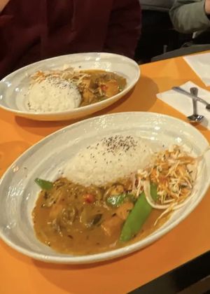 yasai tofu kokonatau ( distorted due to 0.5x zoom)  at Yakinori - Selly Oak in Birmingham