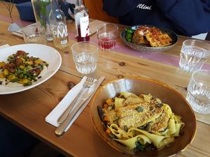 Our food 🤩 at Fint in Leeds