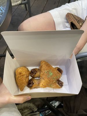 Baklava  at Mazaya Falafel - Starowiślna in Krakow