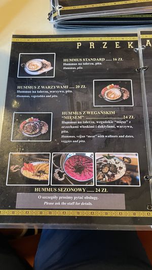   at Mazaya Falafel - Starowiślna in Krakow