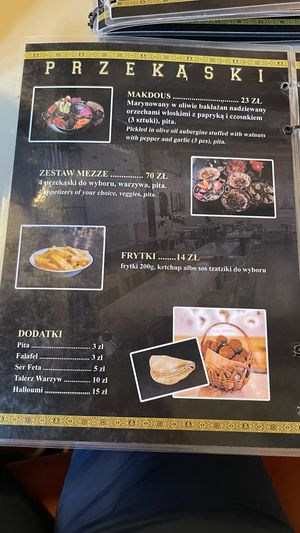   at Mazaya Falafel - Starowiślna in Krakow