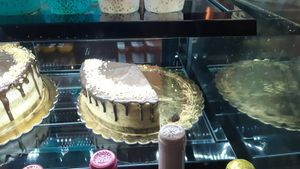 Vegan Snickers cake at Mazaya Falafel - Starowiślna in Krakow