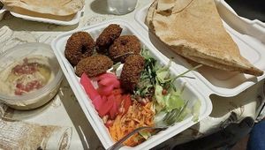  at Mazaya Falafel - Starowiślna in Krakow