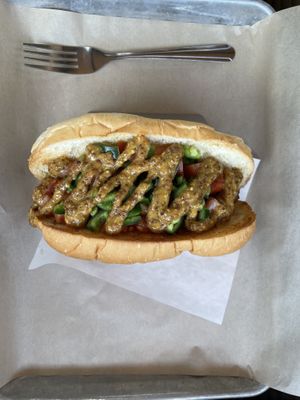 Spicy!!  at Bangers & Brews in Bend