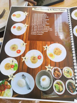 Rice (nasi) Menu at LN Fortunate Coffee - Maybe closed in Denpasar