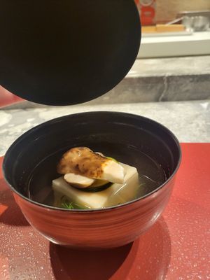 Matsutake Umami Soup at Sougo in Tokyo