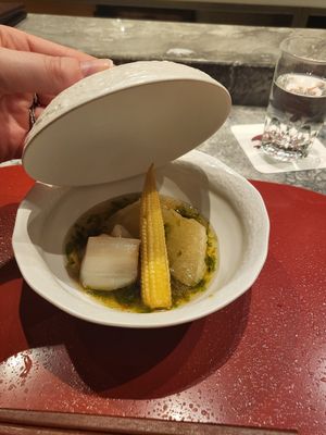 Winter Gourd Nori Seaweed Sauce at Sougo in Tokyo