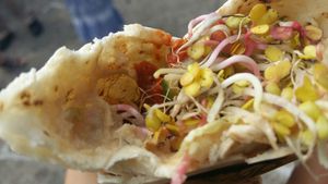 Hamster! Loved the sprouts! at Vegab - Plac Nowy in Krakow