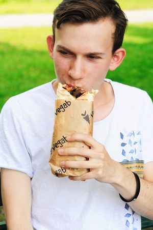 Vegab kebab at Vegab - Plac Nowy in Krakow