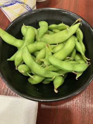 Edamame  at Crystal Fish in Monterey