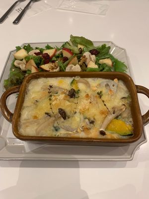 Vegetable Gratin at Futaba Fruits Parlor in Kawasaki