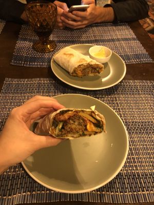 Wrap at Manipura Ethic Cafe & Bar in Baku