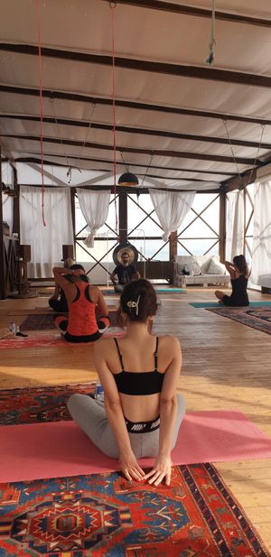 Yoga classes at Manipura Ethic Cafe & Bar in Baku
