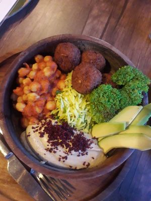 Earth shiva bowl at Manipura Ethic Cafe & Bar in Baku