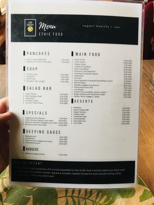   at Manipura Ethic Cafe & Bar in Baku