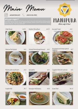  at Manipura Ethic Cafe & Bar in Baku