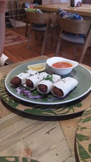Lule kabab at Manipura Ethic Cafe & Bar in Baku