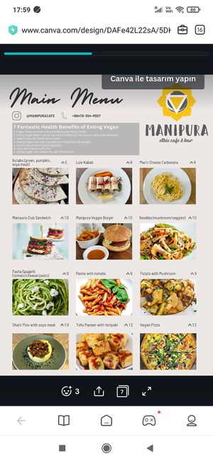  at Manipura Ethic Cafe & Bar in Baku