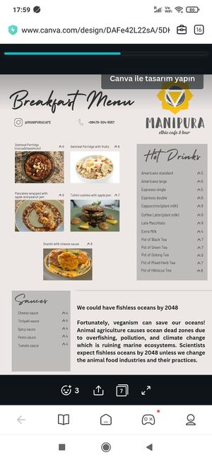  at Manipura Ethic Cafe & Bar in Baku