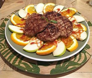Tahini cookies with apple jam at Manipura Ethic Cafe & Bar in Baku