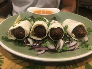 Kebab at Manipura Ethic Cafe & Bar in Baku