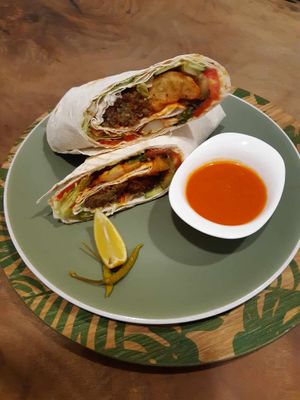 Shah wrap at Manipura Ethic Cafe & Bar in Baku