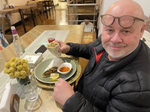   at Manipura Ethic Cafe & Bar in Baku