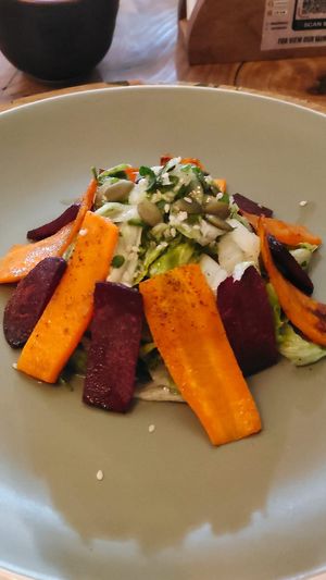 Carrot salad   at Manipura Ethic Cafe & Bar in Baku