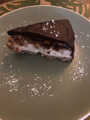 Snickers cheesecake   at Manipura Ethic Cafe & Bar in Baku