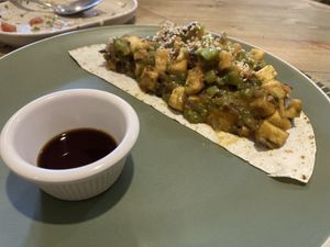 Teriyaki tofu   at Manipura Ethic Cafe & Bar in Baku