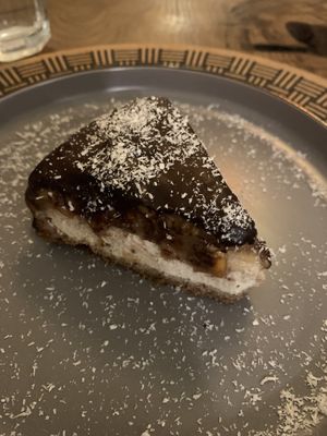 Snickers cheesecake  at Manipura Ethic Cafe & Bar in Baku