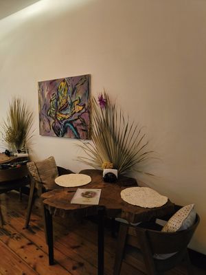 Table at Manipura Ethic Cafe & Bar in Baku