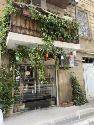 Outside   at Manipura Ethic Cafe & Bar in Baku