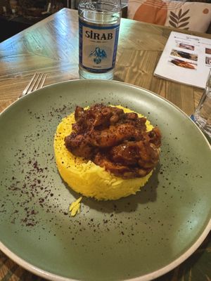 pilaf at Manipura Ethic Cafe & Bar in Baku