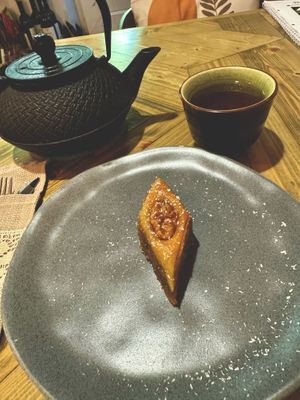 baklava at Manipura Ethic Cafe & Bar in Baku