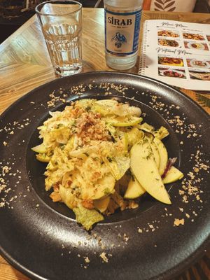 fresh salad at Manipura Ethic Cafe & Bar in Baku